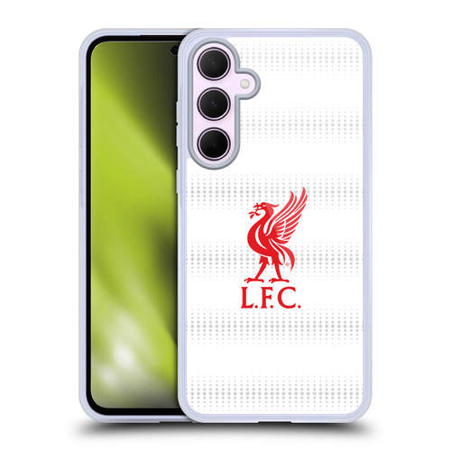 Liverpool Football Club Liver Bird Red Logo And Pattern Soft Gel Case for Samsung Galaxy A35 5G