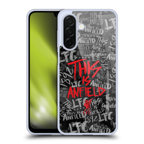 Liverpool Football Club This Is Anfield Black 5 Soft Gel Case for Samsung Galaxy A26 5G