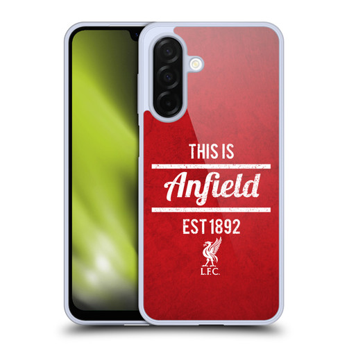 Liverpool Football Club This Is Anfield Red 2 Soft Gel Case for Samsung Galaxy A26 5G
