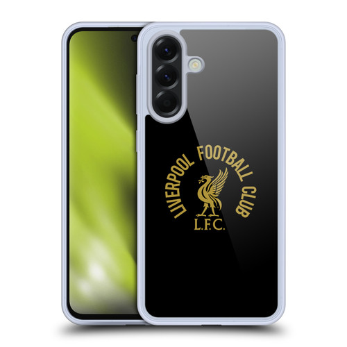 Liverpool Football Club Liver Bird Gold LFC On Black Soft Gel Case for Samsung Galaxy A56 5G