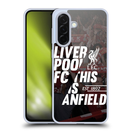 Liverpool Football Club This Is Anfield Black 4 Soft Gel Case for Samsung Galaxy A36 5G