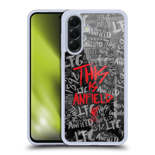 Liverpool Football Club This Is Anfield Black 5 Soft Gel Case for Samsung Galaxy A56 5G