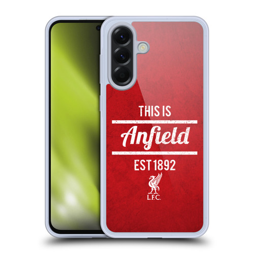 Liverpool Football Club This Is Anfield Red 2 Soft Gel Case for Samsung Galaxy A56 5G