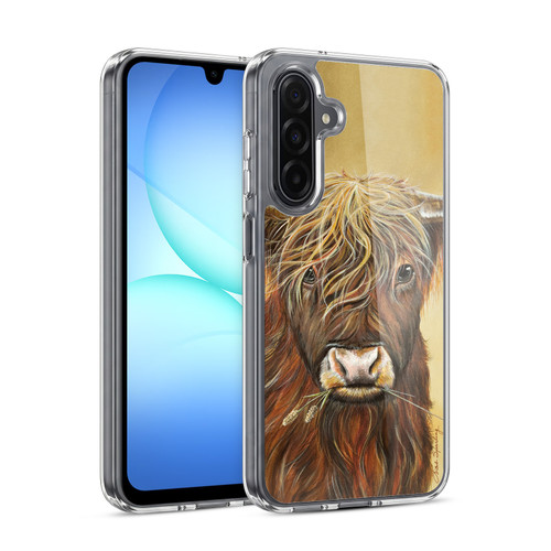 Lisa Sparling Creatures Highland Cow Fireball Soft Gel Case for Samsung Galaxy A17 4G / 5G