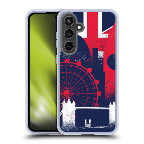 Head Case Designs London Prints Landmarks Soft Gel Case for Samsung Galaxy S24 FE & MagSafe