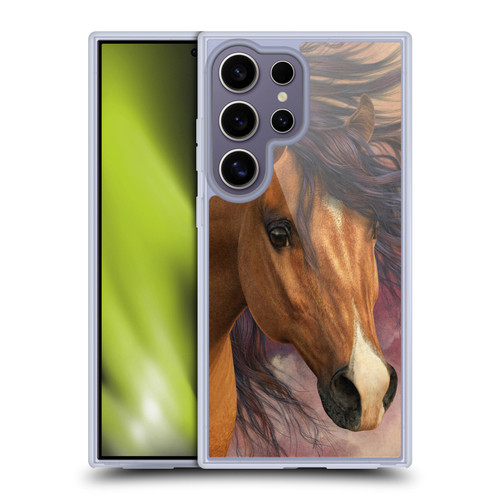 Laurie Prindle Western Stallion Flash Soft Gel Case for Samsung Galaxy S25 Ultra & MagSafe
