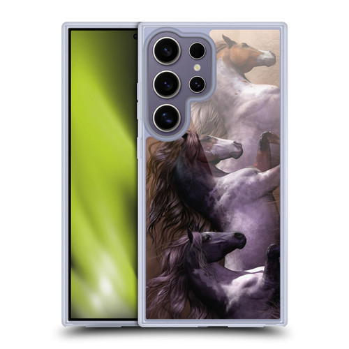 Laurie Prindle Western Stallion Run To Freedom Soft Gel Case for Samsung Galaxy S25 Ultra & MagSafe