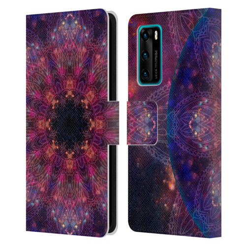 Aimee Stewart Mandala Galactic 2 Leather Book Wallet Case Cover For Huawei P40 5G