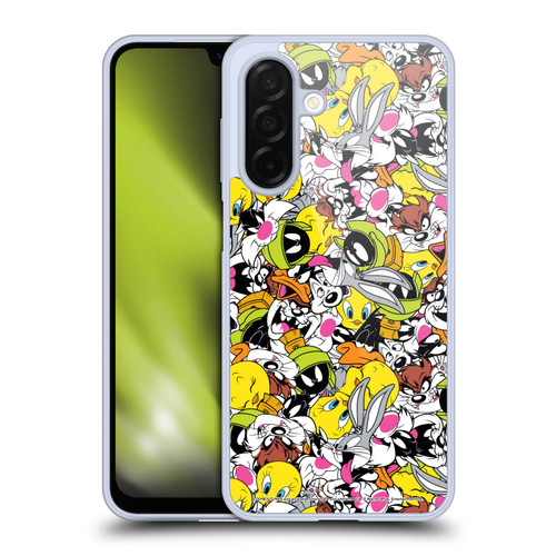 Looney Tunes Patterns Group Soft Gel Case for Samsung Galaxy A26 5G
