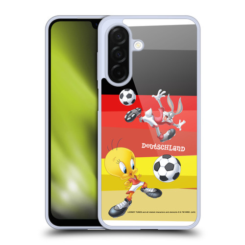 Looney Tunes Flag Graphics Germany Bugs Bunny & Tweety Soft Gel Case for Samsung Galaxy A26 5G