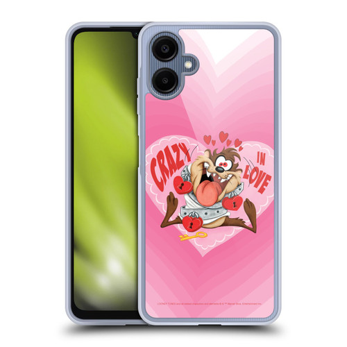 Looney Tunes Season Tasmanian Devil In Love Soft Gel Case for Samsung Galaxy A06 4G / 5G