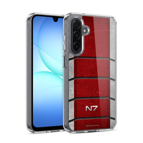 EA Bioware Mass Effect Graphics N7 Logo Armor Soft Gel Case for Samsung Galaxy A17 4G / 5G