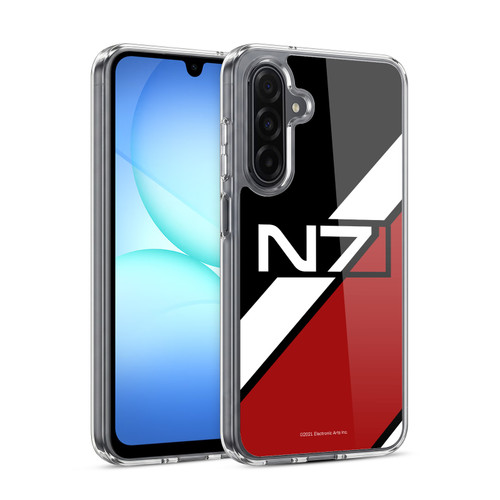 EA Bioware Mass Effect Graphics N7 Logo Stripes Soft Gel Case for Samsung Galaxy A17 4G / 5G