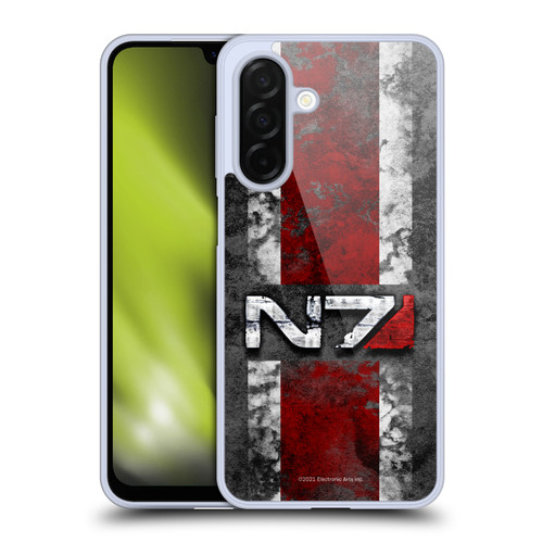EA Bioware Mass Effect Graphics N7 Logo Distressed Soft Gel Case for Samsung Galaxy A26 5G
