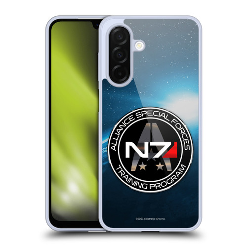 EA Bioware Mass Effect 3 Badges And Logos N7 Training Program Soft Gel Case for Samsung Galaxy A26 5G