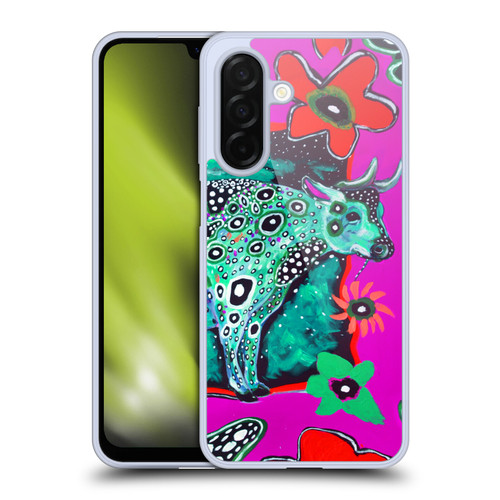 Mad Dog Art Gallery Animals Cosmic Cow Soft Gel Case for Samsung Galaxy A26 5G