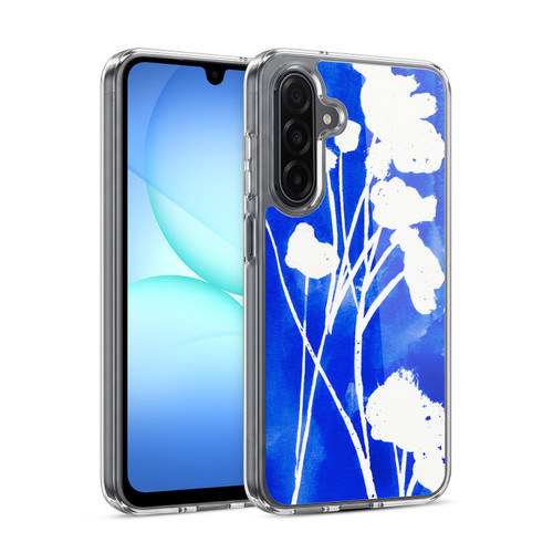 Mai Autumn Floral Blooms Cyanotype Watercolour Soft Gel Case for Samsung Galaxy A17 4G / 5G