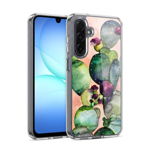 Mai Autumn Floral Blooms Desert Rose Soft Gel Case for Samsung Galaxy A17 4G / 5G