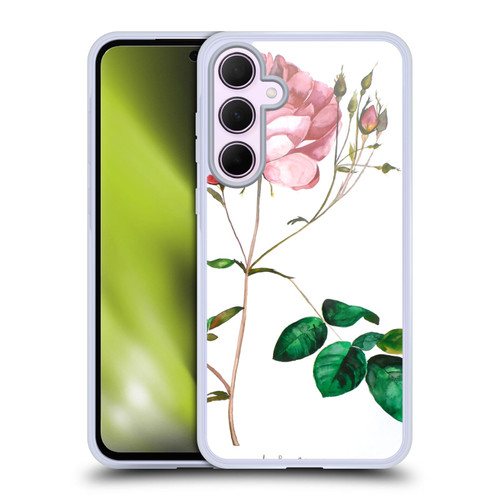 Mai Autumn Floral Blooms Rose Soft Gel Case for Samsung Galaxy A35 5G