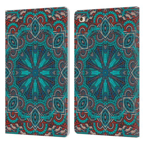 Aimee Stewart Mandala Moroccan Sea Leather Book Wallet Case Cover For Apple iPad mini 4