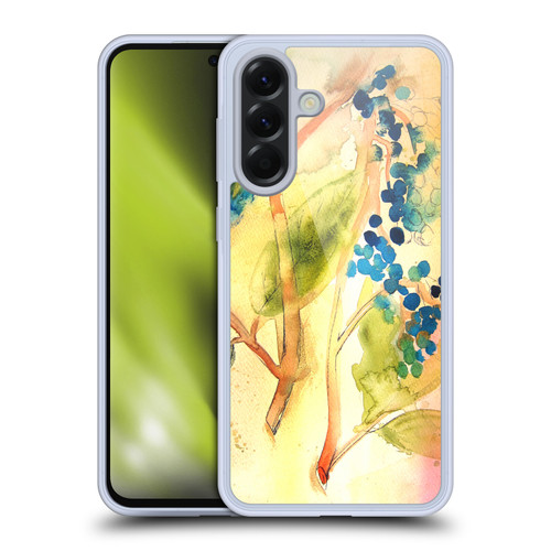 Mai Autumn Floral Blooms Botanical Abstract Soft Gel Case for Samsung Galaxy A56 5G