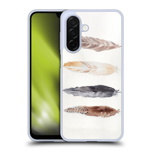 Mai Autumn Feathers Pattern Soft Gel Case for Samsung Galaxy A26 5G