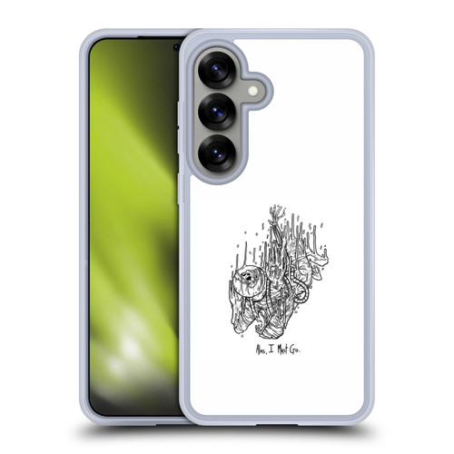 Matt Bailey Art Alas I Must Go Soft Gel Case for Samsung Galaxy S25 & MagSafe