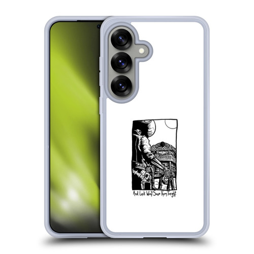 Matt Bailey Art Luck Won't Save Them Soft Gel Case for Samsung Galaxy S25 & MagSafe