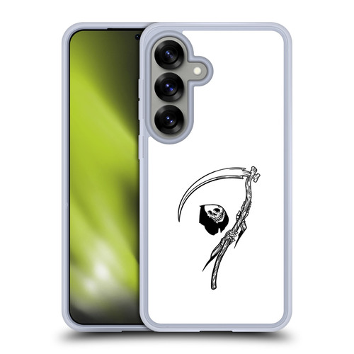 Matt Bailey Art Negative Reaper Soft Gel Case for Samsung Galaxy S25 & MagSafe