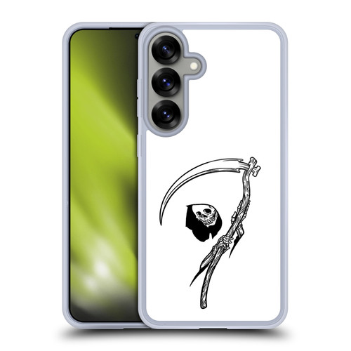 Matt Bailey Art Negative Reaper Soft Gel Case for Samsung Galaxy S25+ & MagSafe