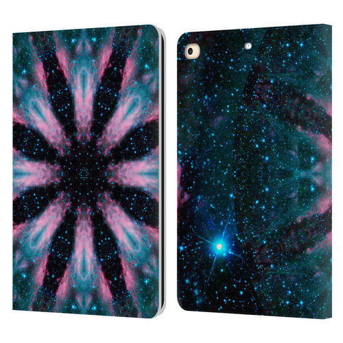 Aimee Stewart Mandala Galactic Leather Book Wallet Case Cover For Apple iPad 9.7 2017 / iPad 9.7 2018