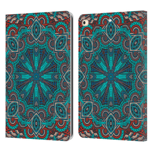 Aimee Stewart Mandala Moroccan Sea Leather Book Wallet Case Cover For Apple iPad 9.7 2017 / iPad 9.7 2018