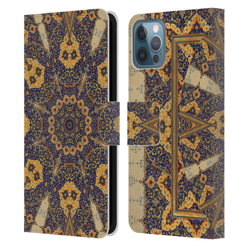 Aimee Stewart Mandala Ancient Script Leather Book Wallet Case Cover For Apple iPhone 12 / iPhone 12 Pro