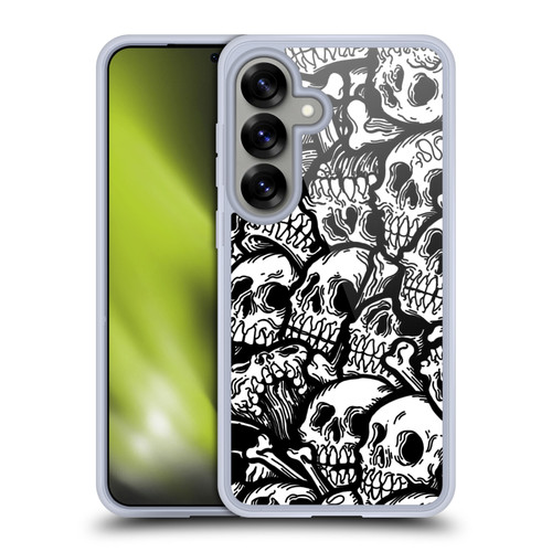 Matt Bailey Skull All Over Soft Gel Case for Samsung Galaxy S25 & MagSafe