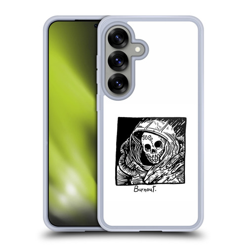 Matt Bailey Skull Burnout Soft Gel Case for Samsung Galaxy S25 & MagSafe
