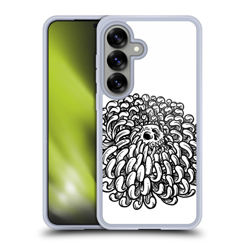 Matt Bailey Skull Flower Soft Gel Case for Samsung Galaxy S25 & MagSafe