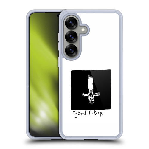 Matt Bailey Skull My Soul To Keep Soft Gel Case for Samsung Galaxy S25 & MagSafe