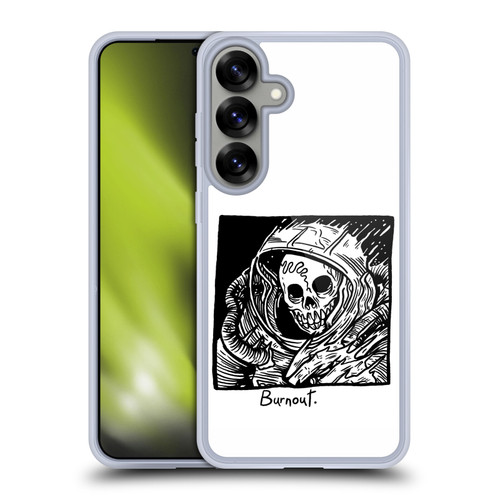 Matt Bailey Skull Burnout Soft Gel Case for Samsung Galaxy S25+ & MagSafe