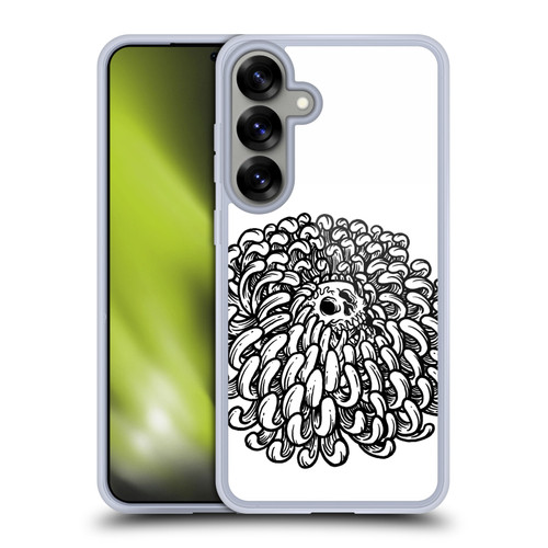 Matt Bailey Skull Flower Soft Gel Case for Samsung Galaxy S25+ & MagSafe