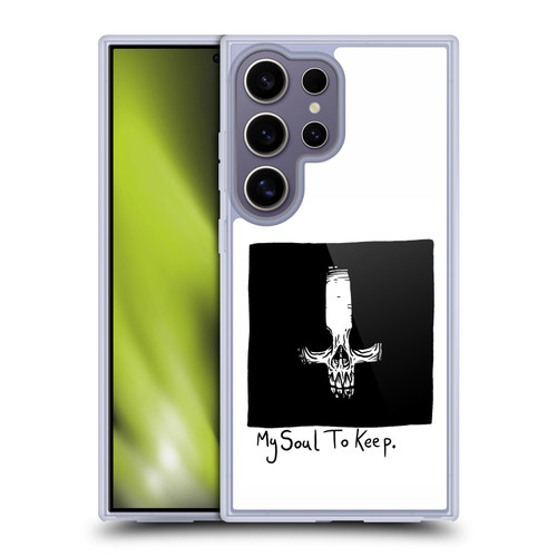 Matt Bailey Skull My Soul To Keep Soft Gel Case for Samsung Galaxy S25 Ultra & MagSafe