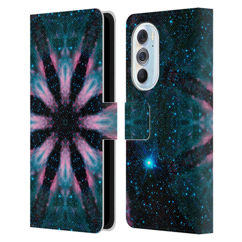 Aimee Stewart Mandala Galactic Leather Book Wallet Case Cover For Motorola Edge X30