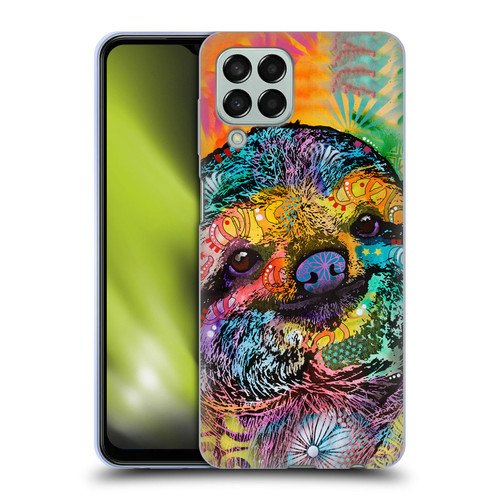 Dean Russo Wildlife 3 Sloth Soft Gel Case for Samsung Galaxy M33 (2022)