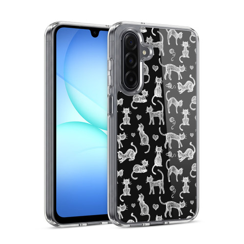Micklyn Le Feuvre Animals Teachers Pet Chalkboard Cats Soft Gel Case for Samsung Galaxy A17 4G / 5G