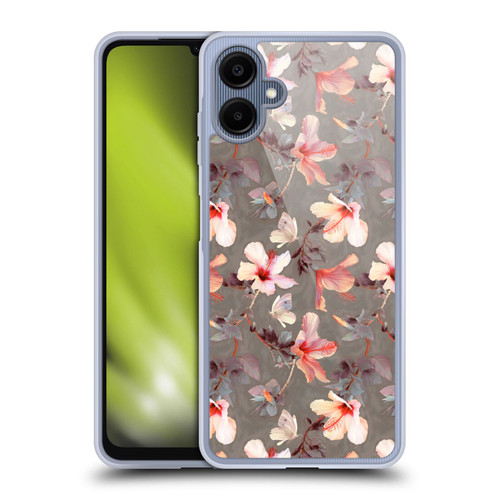 Micklyn Le Feuvre Florals Coral Hibiscus Soft Gel Case for Samsung Galaxy A06 4G / 5G