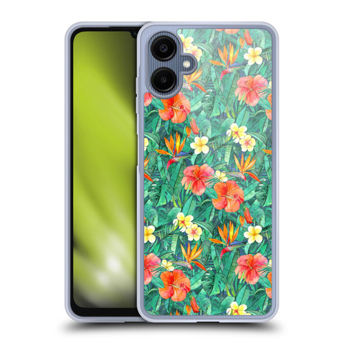 Micklyn Le Feuvre Florals Classic Tropical Garden Soft Gel Case for Samsung Galaxy A06 4G / 5G