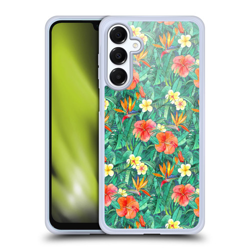 Micklyn Le Feuvre Florals Classic Tropical Garden Soft Gel Case for Samsung Galaxy A16 5G & MagSafe
