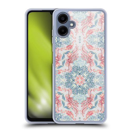 Micklyn Le Feuvre Mandala Fancy Soft Blue Soft Gel Case for Samsung Galaxy A06 4G / 5G