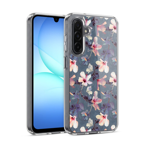 Micklyn Le Feuvre Florals Butterflies and Hibiscus Soft Gel Case for Samsung Galaxy A17 4G / 5G