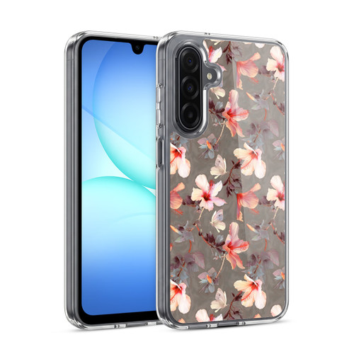Micklyn Le Feuvre Florals Coral Hibiscus Soft Gel Case for Samsung Galaxy A17 4G / 5G