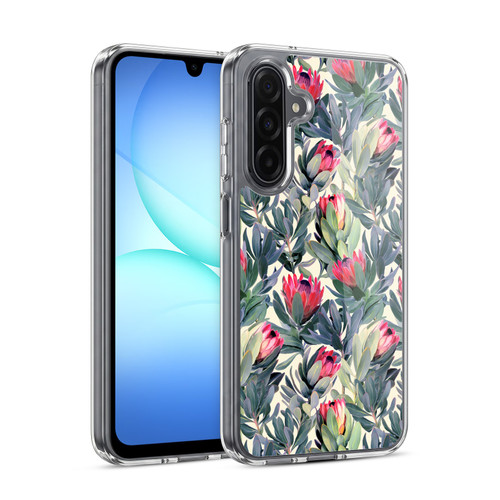 Micklyn Le Feuvre Florals Painted Protea Soft Gel Case for Samsung Galaxy A17 4G / 5G